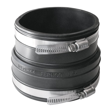 Fernco Fernco Schedule 40 4 in. Socket X 4 in. D Socket PVC Flexible Coupling 1 pk P1059-44